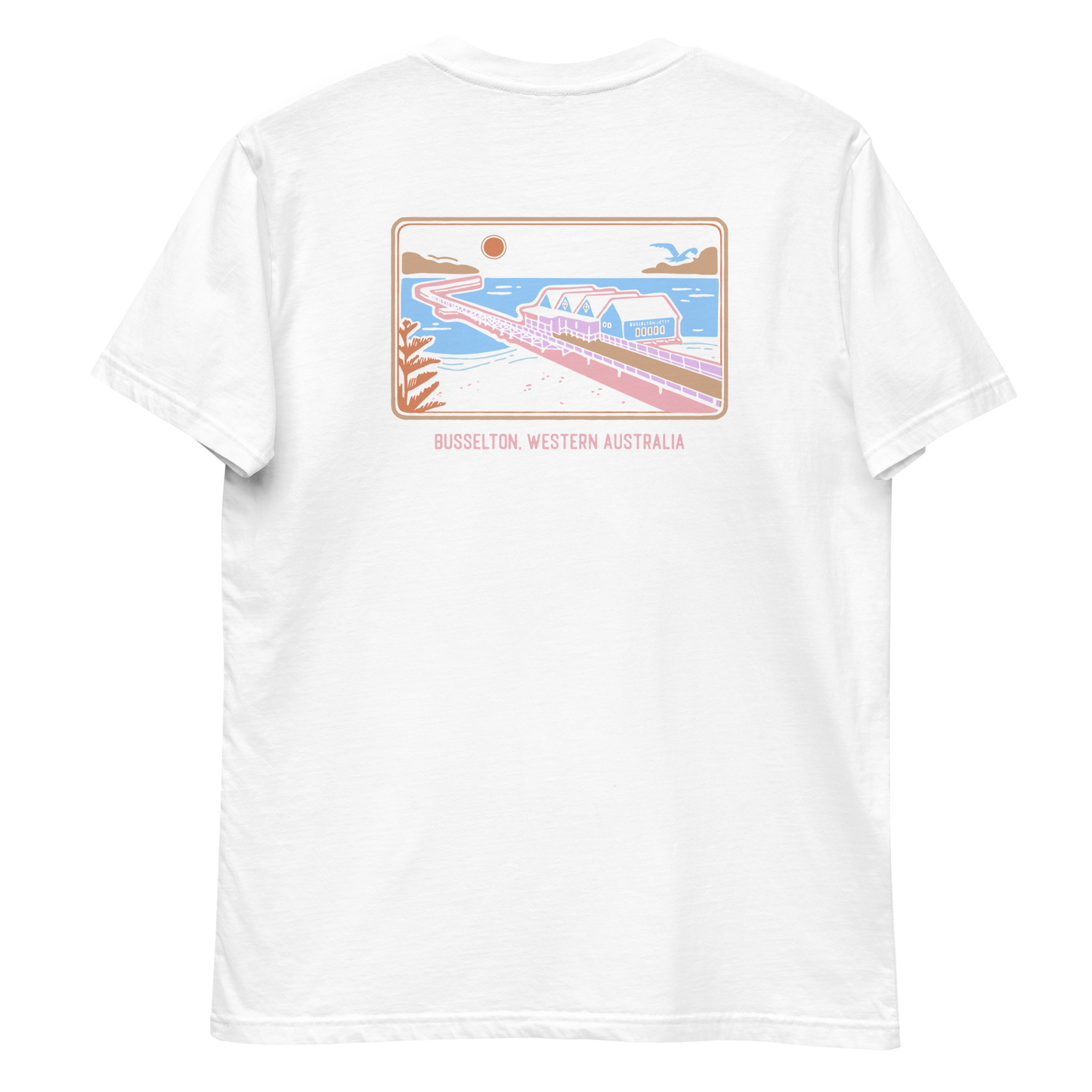 Busselton Tee - White