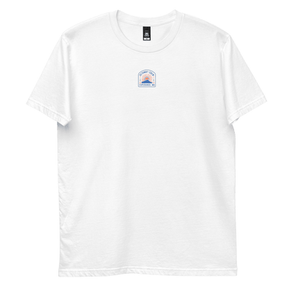 Esperance Foreshore Tee - White Blue - Getaway Crew