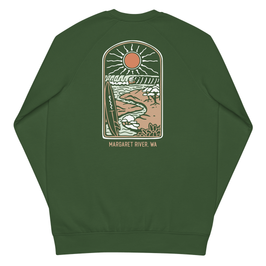 Margaret River Sweatshirt - Pine Green - Getaway Crew